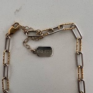 Ela rae Helena sparkle mix chain necklace